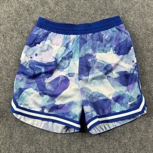 Nike DNA Dri-FIT Shorts Mens Large Blue Basketball Mesh 7.5 Inseam HJ3879-480